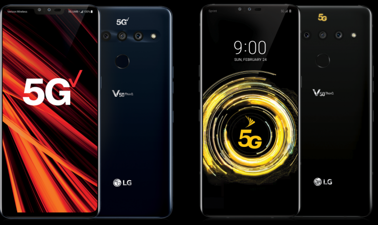 LG V50 начинает получать Android 10