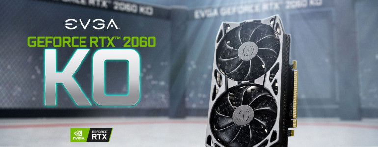 Некоторые карты EVGA RTX 2060 KO имеют центр RTX 2080