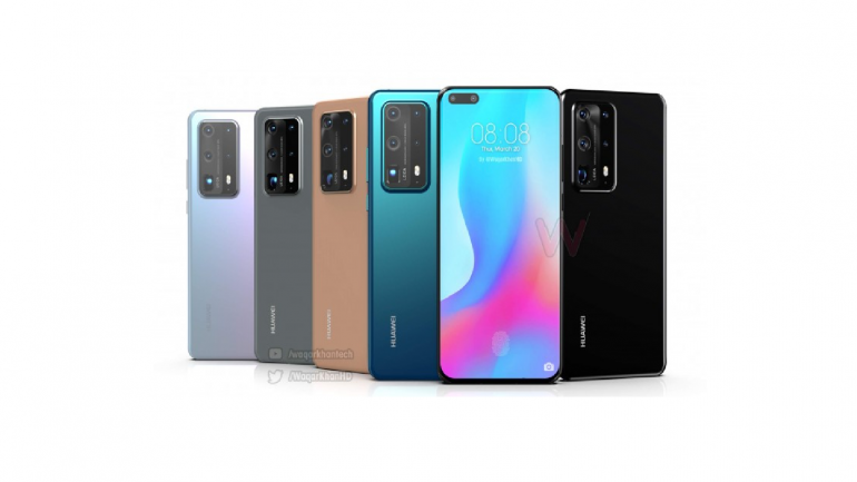 Huawei P40 Premium - больше рендеров, на этот раз в виде записи