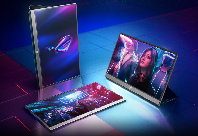 Asus представила новый мобильный монитор для самых требовательных игроков