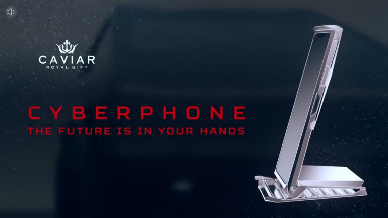 Caviar Cyberphone - бронированная версия iPhone за космическую сумму