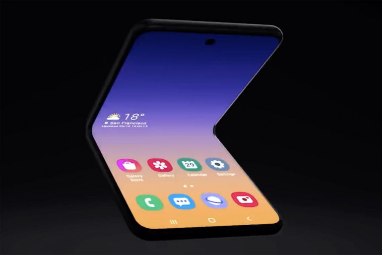 Samsung Galaxy Z Flip - стереодинамики и беспроводная зарядка 12 Вт на борту