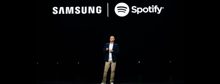 Samsung с более глубокой интеграцией со Spotify