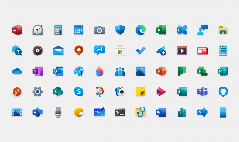 Windows 10 - вот все новые иконки