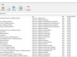 Інструмент СЕО: CoffeCup Sitemapper