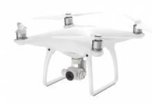 DJI Phantom 4 дроновый тест