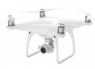 DJI Phantom 4 дроновый тест