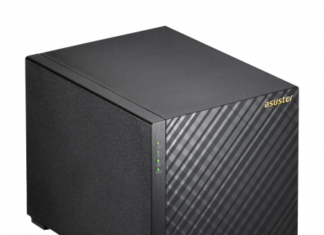 Asustor AS1004T NAS тестирование диска