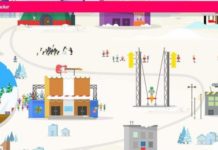 Путь Санты в Google