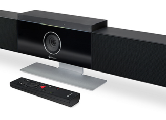 Интеллектуальное решение для видеоконференцсвязи для комнат для встреч – Polycom Studio