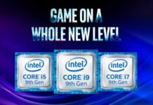 Intel обещает представить мобильные процессоры 9-го поколения