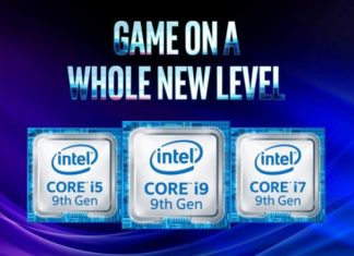 Intel обещает представить мобильные процессоры 9-го поколения
