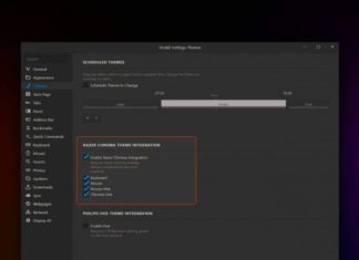 Браузер Vivaldi интегрируется с подсветкой Razer Chroma