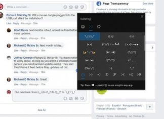 Как использовать kaomoji на ПК с Windows 10