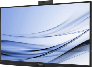 В продаже новые мониторы Philips с камерой и док-станцией USB-C