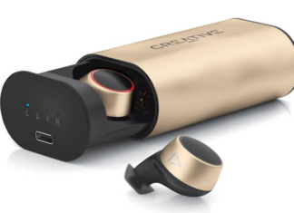 Creative Outlier Gold: полностью беспроводные наушники с программным обеспечением Super X-Fi