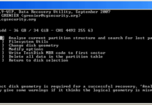 TestDisk — эффективная помощь в восстановлении данных