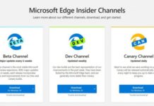 Microsoft Edge на основе Chromium Beta