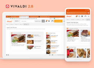 Vivaldi 2.8 – доступна новая версия