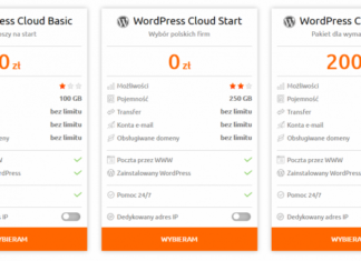 Nazwa.pl — WordPress Cloud Basic