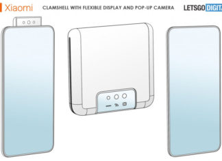 Xiaomi – складной смартфон с выдвижной камерой