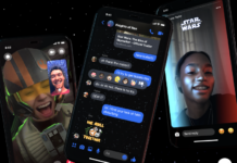 Facebook Messenger с темой звездных войн