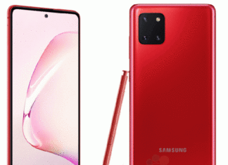 Galaxy Note10 Lite – новички показывают новые детали