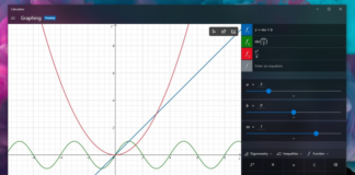 Windows 10 получит обширный графический калькулятор