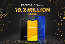 Realme продала более 10,2 миллиона смартфонов серии C
