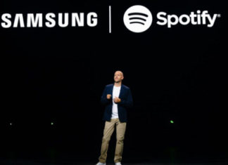 Samsung с более глубокой интеграцией со Spotify