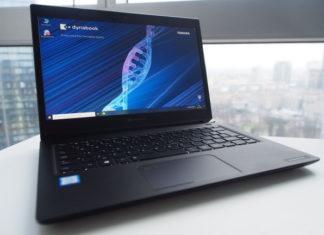 Dynabook Portégé A30-E – тест нового бизнес-ноутбука нового бренда