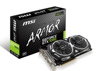 MSI GTX 1080 Armor