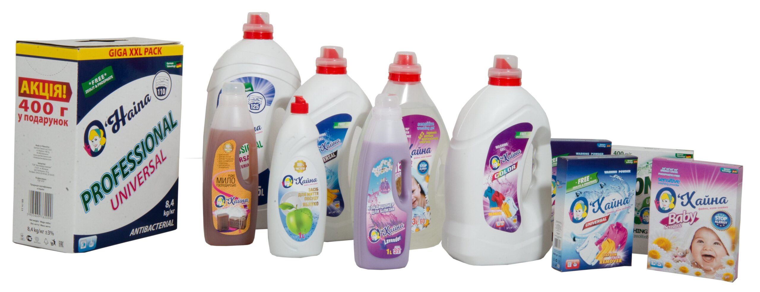 Побутова хімія для прання